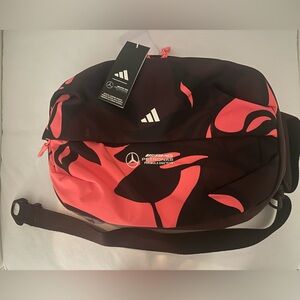 Adidas Mercedes Formula One Team Summer Pack Crossbody Bag Maroon |JY5606-500|